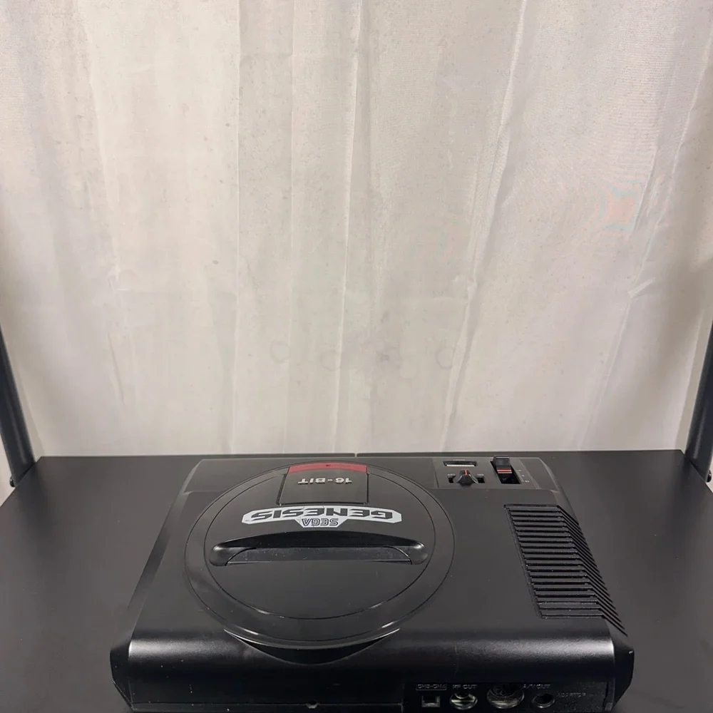 Sega Genesis 16-Bit Black Console
